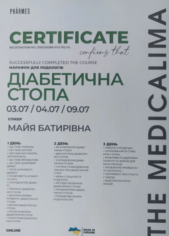 Документ: Диабетическая стопа